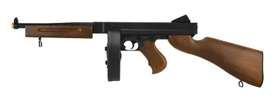 Well D98W M1A1 WWII Submachine Gun AEG (Faux Wood) • $86.99