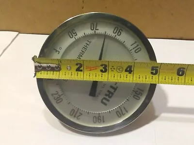Vintage Tel-Tru Bi-Metal Thermometer 250 Degrees • $45