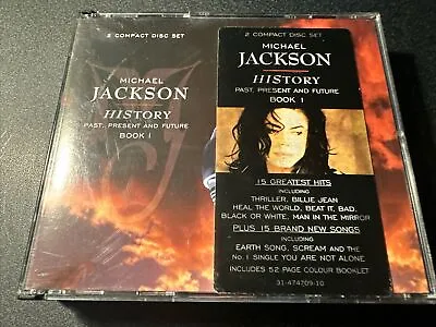 HIStory: Past Present And Future Book I By Michael Jackson (CD 1995) Fatbox • £7.95