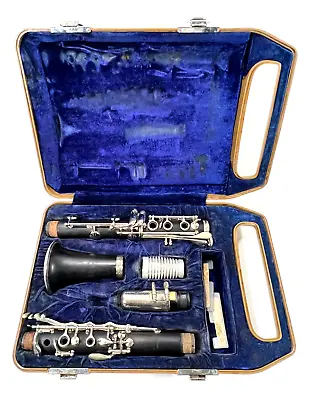 Vintage Yamaha Model 34 Bb Wood Clarinet W/ Original Hard Case • $249