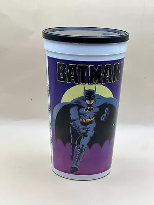 Vintage Taco Bell Batman Batmobile Plastic Cup 1989 • $10