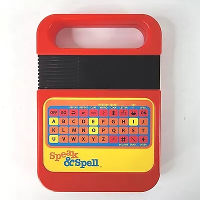 Vintage 1978 Speak & Spell Texas Instruments Electronic Learning Toy -Works Good • $32.99