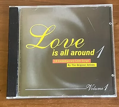 Love Is All Around 18 Song Compilation CD Vol. 1 - Rick Astley Waterboys Etc. • £4.96