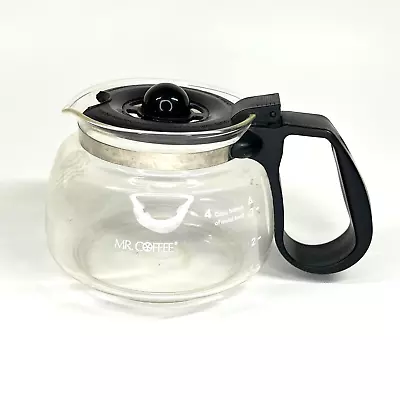 Mr. Coffee 4-cup Replacement Coffee Pot/Carafe Stainless Steel Band • $9.99