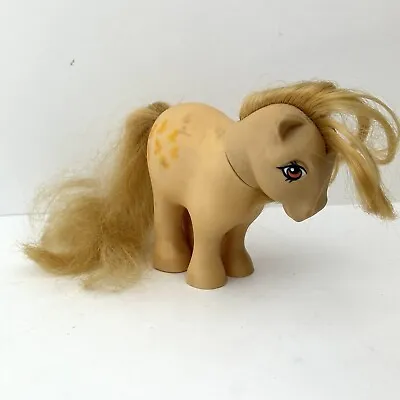 Vtg 1982 My Little Pony G1 Butterscotch 4.5” Original Butterflies Flat Foot HK • $10.90