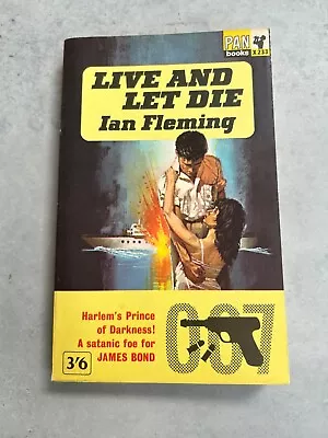 SUPERB Live And Let Die First EDITION 1st/11th 1963 PAN IAN FLEMING James Bond • $43.16