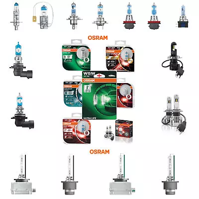 Osram NightBreaker Laser CoolBlue Xenarc UltraLife All Types Free Choice 2pcs... • $137.99