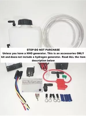 HYDROGEN GENERATOR Accessories Starter Kit W/Volo Chip--No HHO Generator • $165.66