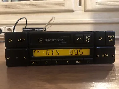 Mercedes Becker Classic Radio BE 2010 Tested With Code Cassette W201 Mint Condition • $183.55