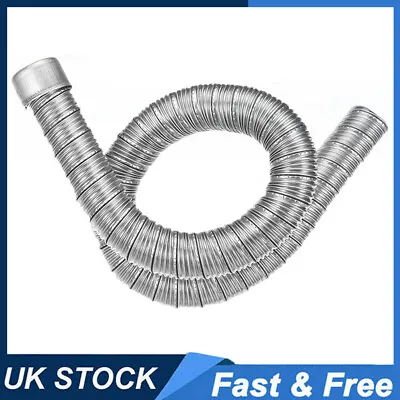 Air Diesel Heater Exhaust Pipe W/ End Cap Stainless 60cm For Eberspacher Webasto • £9.36