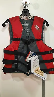 Stearns Life Vest PFD Type III Size Adult Oversize Red Condition New • $48.99