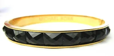 MICHAEL KORS Black Channel Set Crystal Bracelet • $49.99
