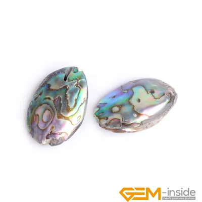 Abalone Shell Beads Jewelry Making Gemstone Loose Beads 2&6 Pcs Yao-bye • $3.79