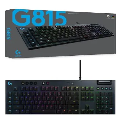 $254.95 • Buy Logitech G815 Lightsync RGB GL Tactile Mechanical Gaming Keyboard