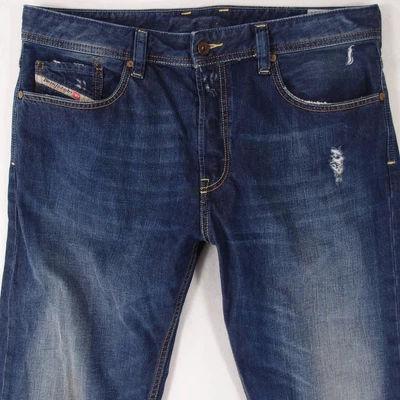 £44.99 • Buy Mens Diesel LARKEE-RELAXED 0886T Relaxed Straight Blue Jeans W34 L36