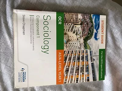 OCR Sociology Component 1 Student Guide: Option 1 • £10