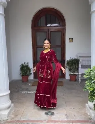 £47.38 • Buy Dress New Salwar Kameez Wedding Pakistani Party Wear Bollywood Indian Designer