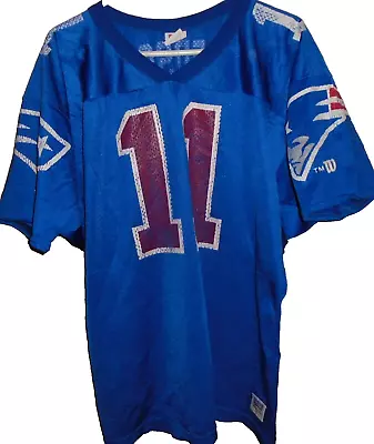 Drew Bledsoe #11 New England Patriots Football NFL Wilson Jersey XL • $22.40