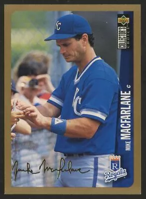 1996 Collector's Choice Gold Signature Mike Macfarlane #575 • $3