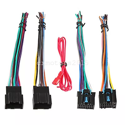 For 06-16 Chevy Impala Replace Factory Radio To Aftermarket Stereo Wire Harness • $17.09