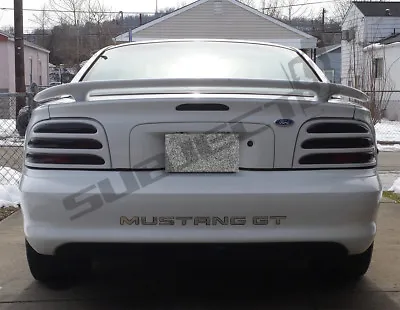 94 95 Mustang Smoked Tinted Tail Light Covers Vinyl Overlays (9 Piece Kit)  • $24.99