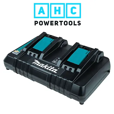 Makita DC18RD LXT Twin Port Rapid Battery Charger Genuine  240v 14.4-18V • £99.95