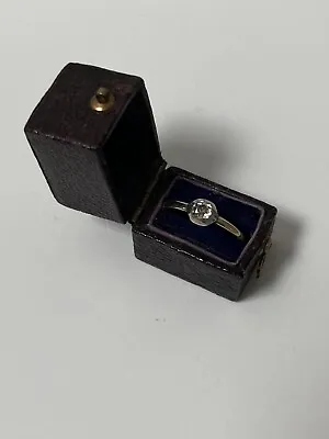 £595 • Buy Early Georgian Old Cut Diamond Ring, Gold 