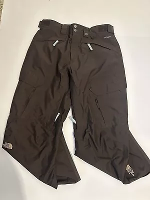 The North Face Hyvent Wide Leg Snowboard Pants Men’s Medium Brown Lined Cargo • $39.97