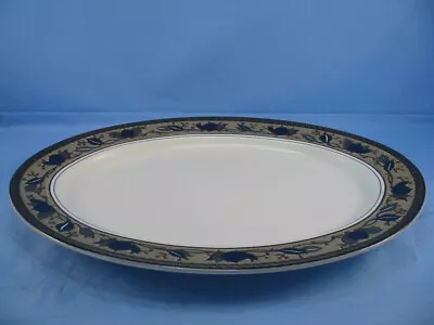 Mikasa China Intaglio CAC01 Arabella  15  X 11  Oval Platter  New Condition! • $24.50