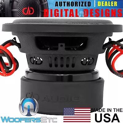 DD AUDIO 1508d-D4 8  USA MADE WOOFER 2400W DUAL 4-OHM SUBWOOFER BASS SPEAKER NEW • $429