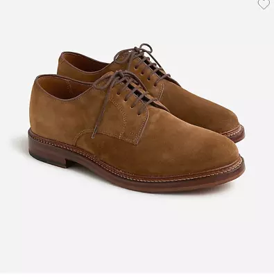 J.Crew Mens $248 Ludlow Derbys In Suede Size 10 BQ151 • $150