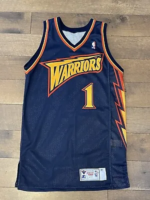1997 Player Issued Golden State Warriors STARTER Basketball Jersey #1 Rare • $2799.99