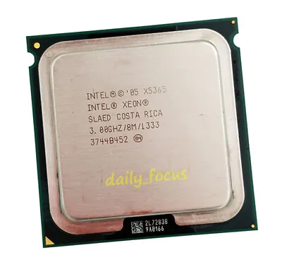 Intel Xeon X5365 3 GHz LGA771 4 Cores 4 Threads SLAED CPU Processor 8 MB • $28.80