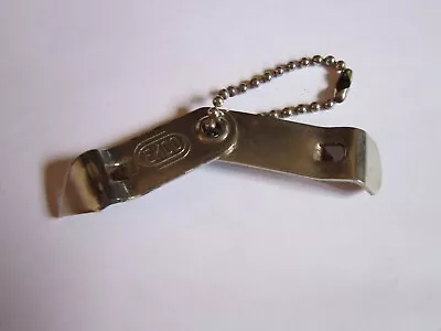 Vintage Folding Bottle & Can Opener - EKCO Chicago USA Small Keychain • $14.95