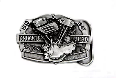 61 Inch Knucklehead Engine Belt Buckle Fits Harley Davidson • $68.72