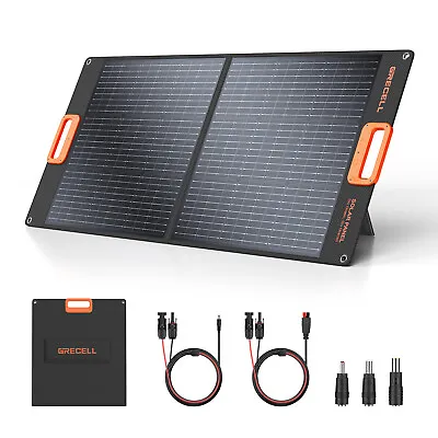 100W/200W 18V Portable Solar Panel Kit  Folding Solar Charger For 12v Batteries • $287.99