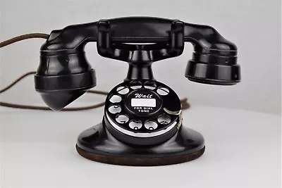 Vintage Antique Western Electric 102 B1 Rotary Dial Telephone - Fully Restored • $495.95