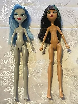 Monster High Mad Science Lab Partners Ghoulia Yelps And Cleo De Nile Dolls • $36.79