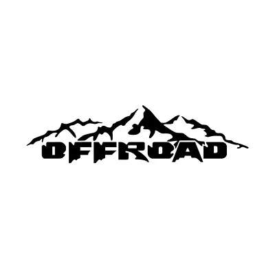 Car Sticker Mountain Range Landscape Graphics Vinyl Decal Fit For Off Road 4X4 • $15.20