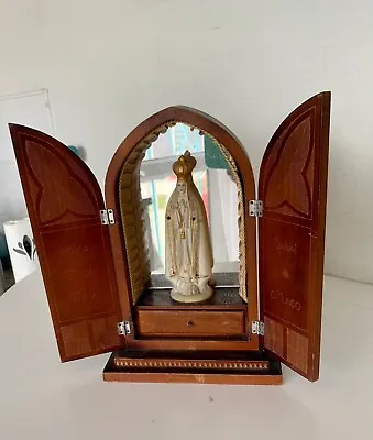 £80 • Buy Religious Triptych Icon Catholic Madonna In Chapel Altar  Pull Out Drawer 