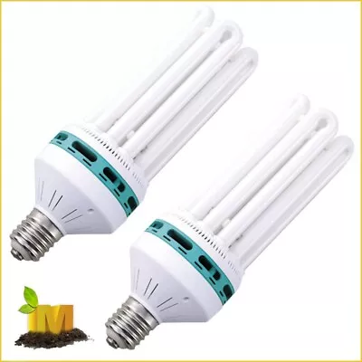 2x New Released Growlush 130W 6400k Energy Saving CFL Grow Light Hydroponics • $74.31