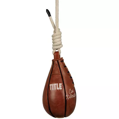 Title Boxing Cus D'Amato Genuine Leather Slipping Bag • $40.25