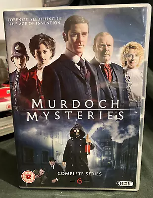 Murdoch Mysteries The Complete Series 6 Dvd Boxset • £11.99