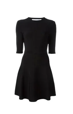 Victoria Beckham Black Cut Out Back Dress - Small (in Dry Clean Garment Bag) • $199