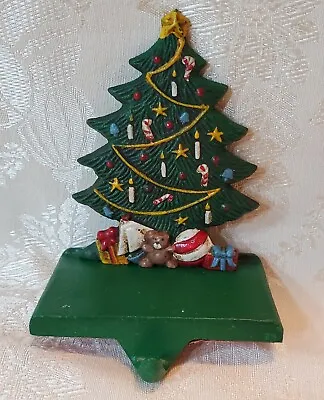 Midwest Of Cannon Falls Vintage  Cast Iron Christmas Tree  Stocking Holder • $32