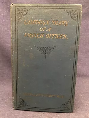 1917 WWI Campaign Diary Of A French Officer Rene Nicolas Babbitt HC World War 1 • $22