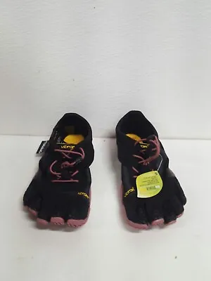 Vibram Fivefingers KSO EVO Women's Size US 9-9.5 Eu 41 Black/Rose #h4 • $79