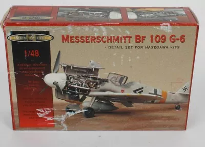 FM (now SBS) 1/48th Messerschmitt Bf 109G-6 Detail Set #489901 For Hasegawa • £19.50