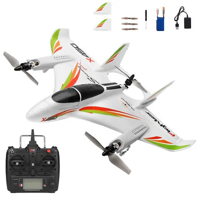 WLtoys XK X450 RC Airplane Fixed Wing 2.4G 6CH 3D/6G Vertical RTF Gifts US I5L4 • $135.98
