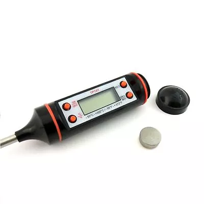 £3.45 • Buy Digital Food Thermometer Probe Cooking Meat Kitchen Temperature BBQ Turkey Milk